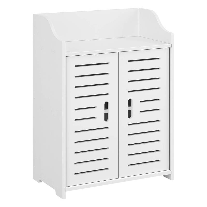 Image of Bathroom Cabinet 62 X 45 X 25 Cm Bathroom Cabinet Wall Cabinet Storage Side Cabinet Wpc In Colors