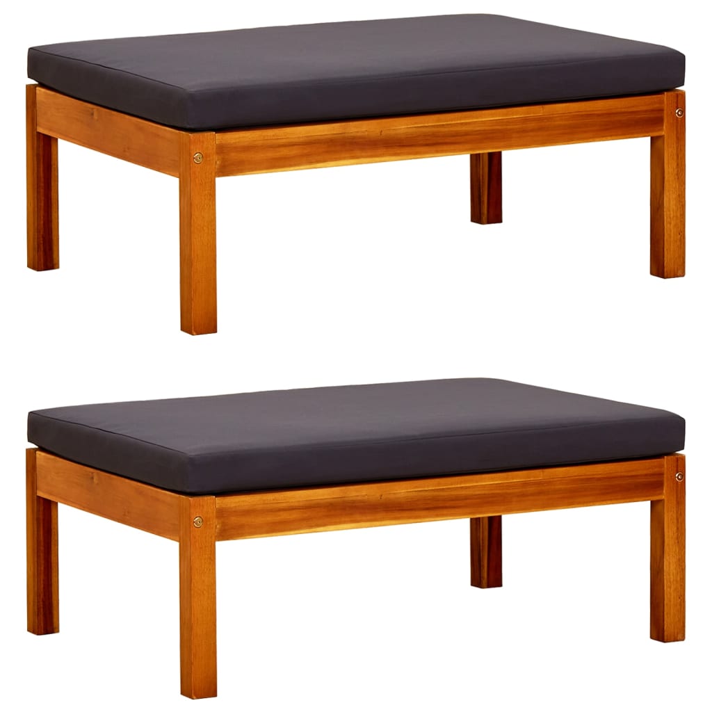Vidaxl Footstool, Foot Bench, Footrest, Foot Stool, Ottoman, Garden Stool, Garden Footstool