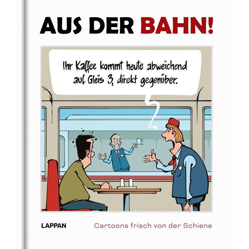 Image of From The Train - Fresh Cartoons From The Track - Various - Book - 128 Pages - German - 2026 - Lappan Verlag - Ean 9783830337447