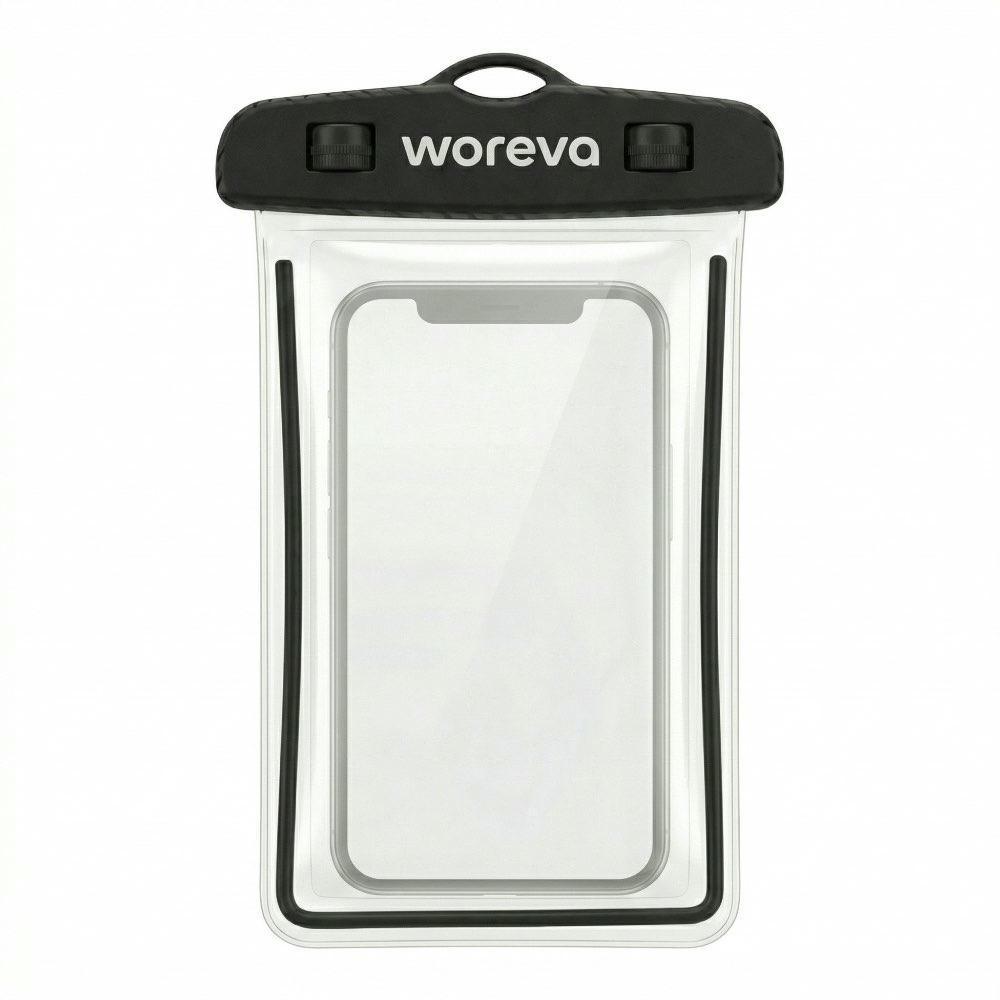 TEMU WOREVA impermeable para móvil 6.9 pulgadas, compatible con smartphones grandes, accesorio ideal para paddle surf (Color Negro)