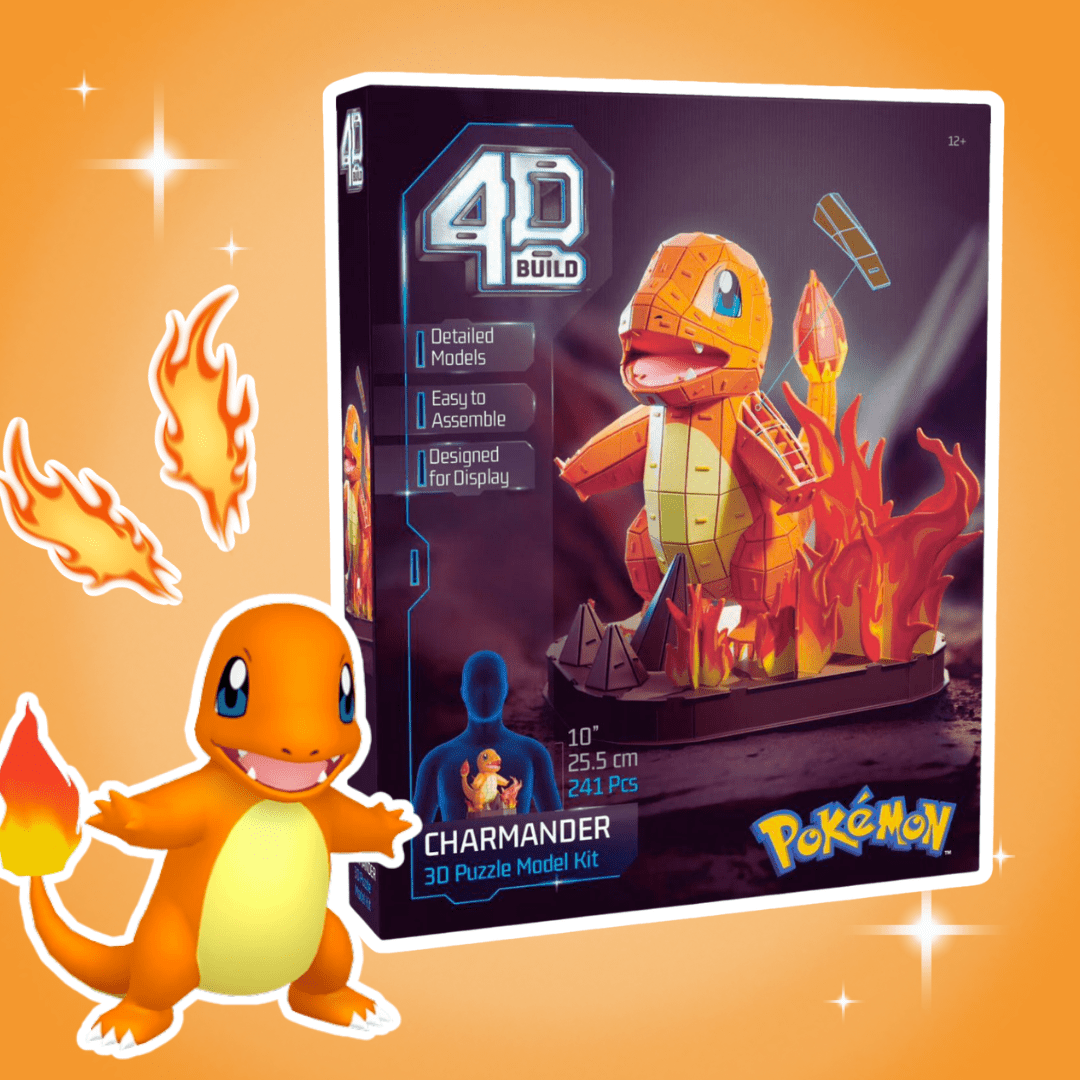 Spin Master 4d Build – Pokémon | Model Building Kit | 241 Pieces