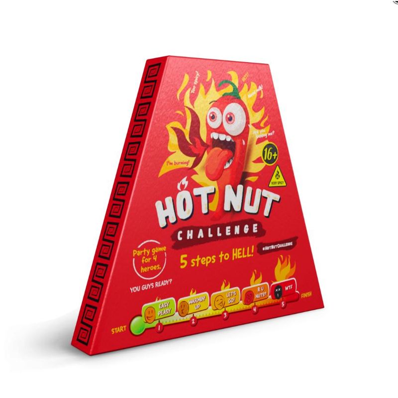 E-shop HOT-NUT Challenge 24 g – Ultra-Scharfe Erdnuss-Challenge für Chili-Fans | Extreme Heat Snack