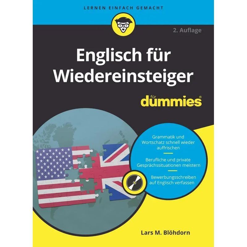 English For Beginners - For Dummies - Paperback - Lars M. Blöhdorn - Book With Audio Cd - 402 Pages - German - 2023 - Wiley Vch Gmbh - Ean 9783527719372