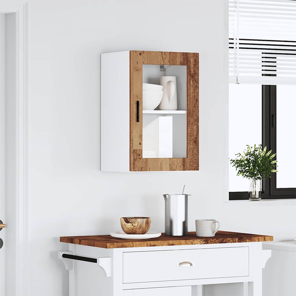 Kitchen Wall Cabinet With Glass Door Porto Optic, Kitchen Wall Cabinet, Wall Cabinet, Upper Cabinet, Kitchen Cabinet, Hanging Cabinet