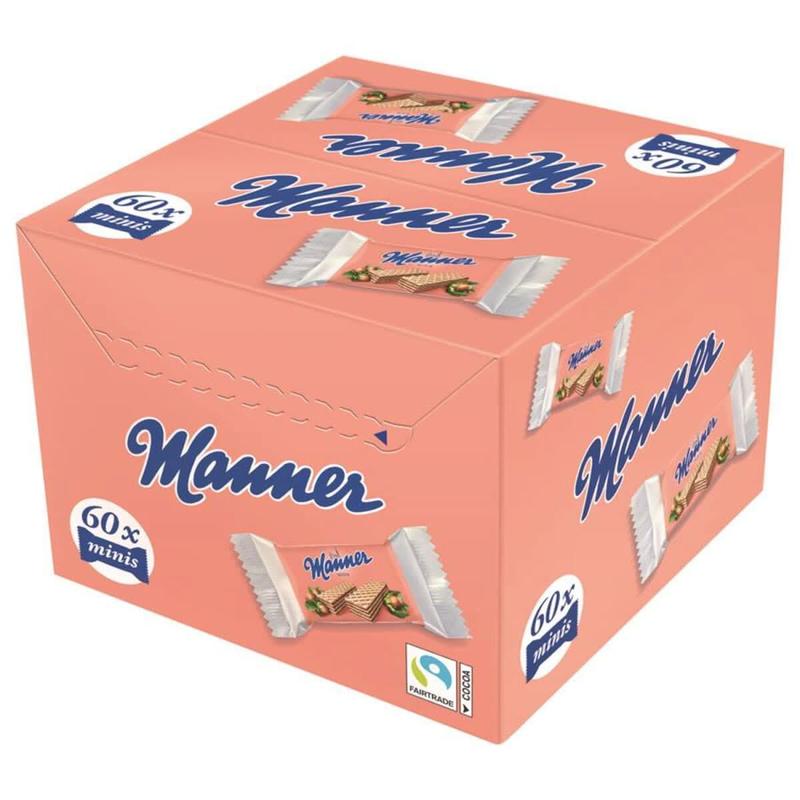 Manner Neapolitan Waffles – 60-pack (60 X 15g)