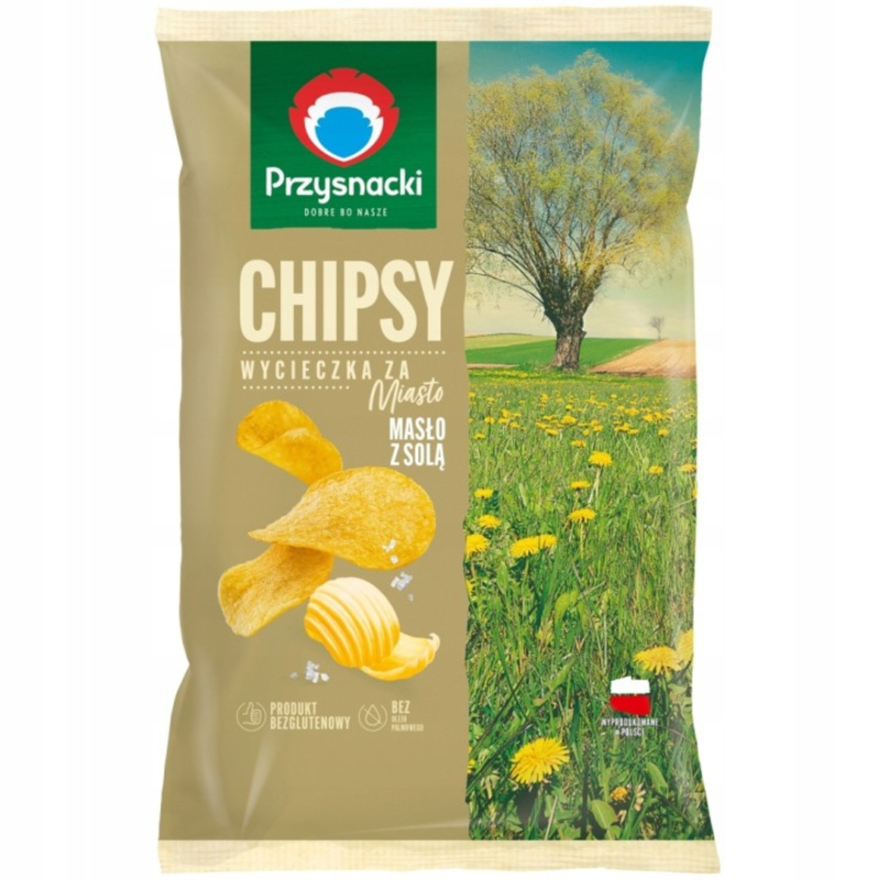 Butter And Salt Chips Snack 130 G