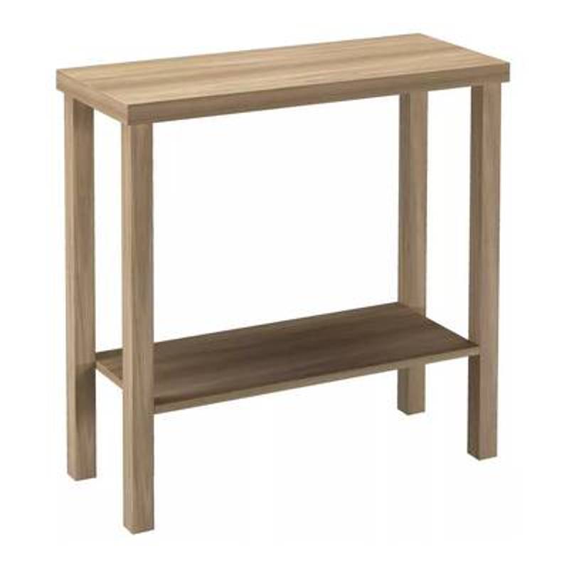 TEMU 2-tier Wooden Console Table - 75x71x29.5cm