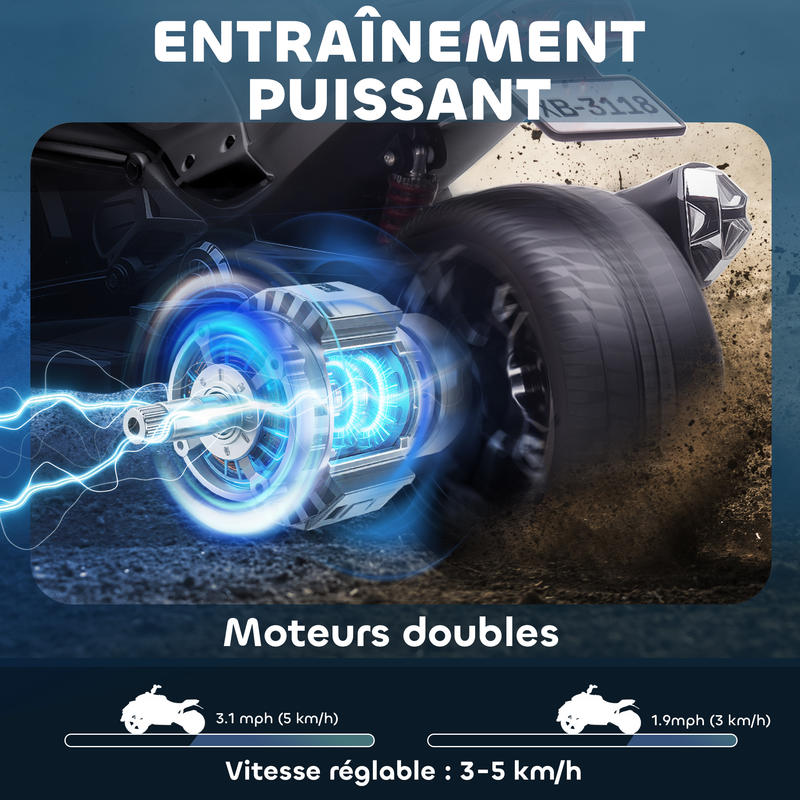 Miniatuurauto, Racesimulator, Metalen Chassis, Maximale Snelheid 5 km/u