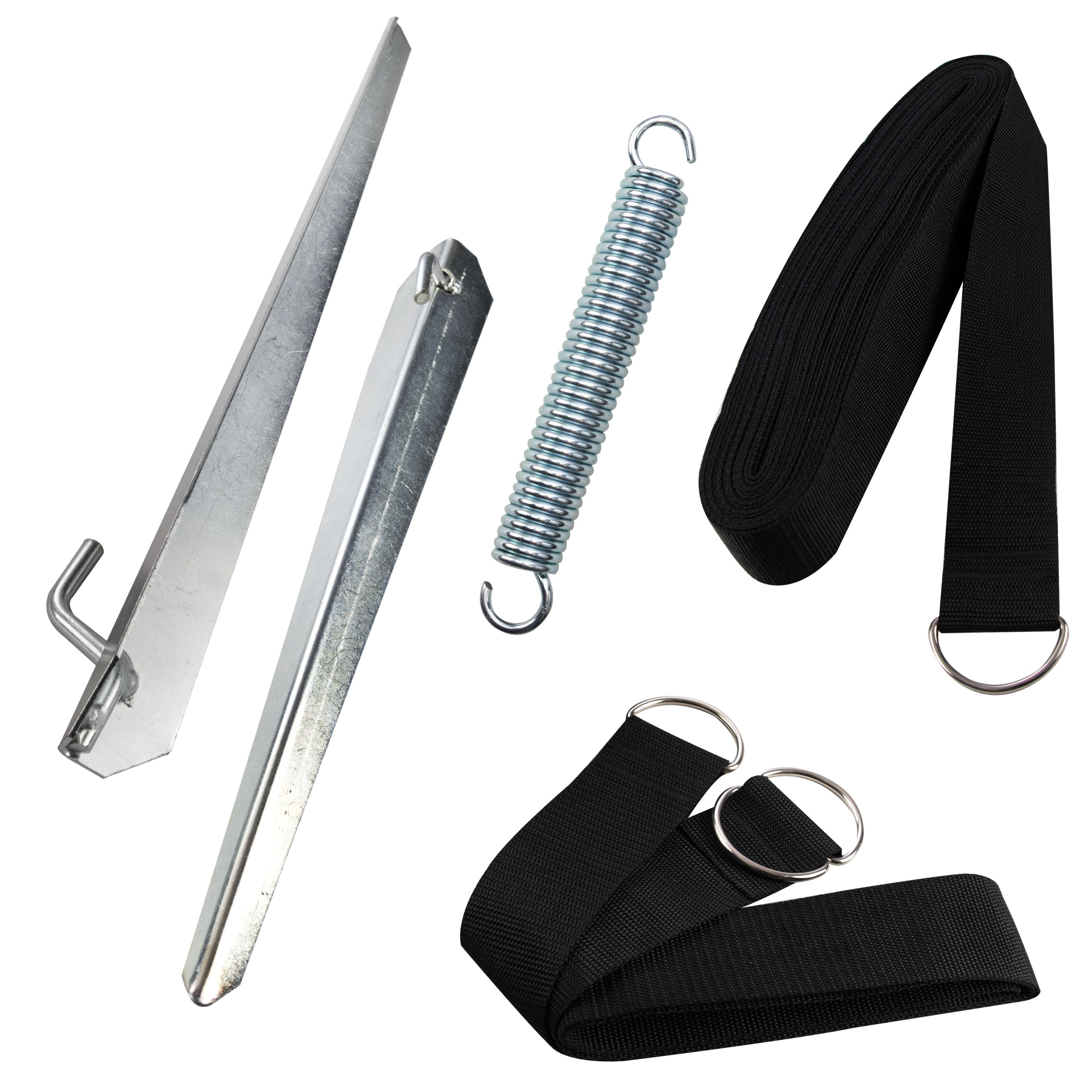 Image of Storm Band Set With 12.5m Long Roof Tensioning Spring And 2 Heringes, Storm Set, Storm Security, Awning, Tent Accessories, Camping .