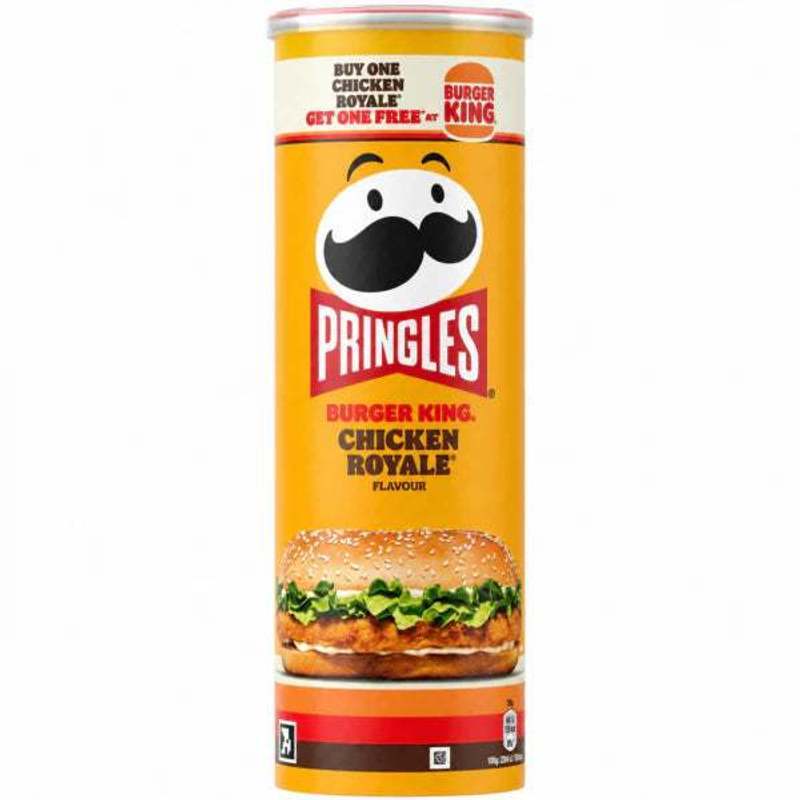 Pringles Burger King Chicken Royal