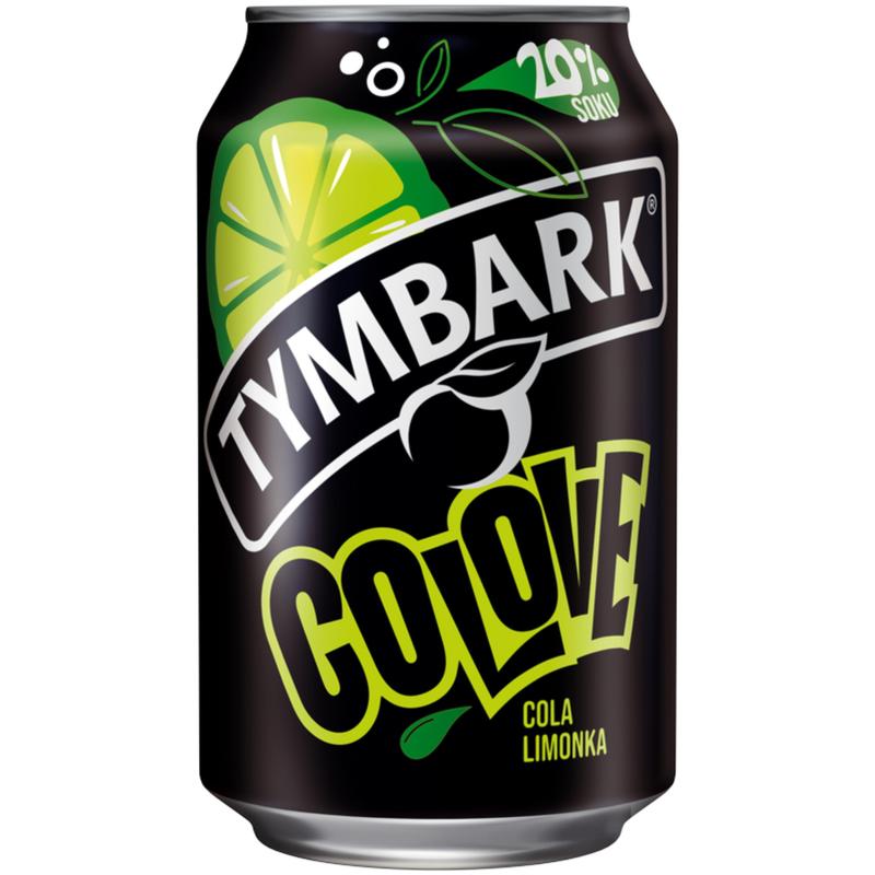 Tymbark Colove Carbonated Beverage With Cola And Lemon Flavor 330 Ml