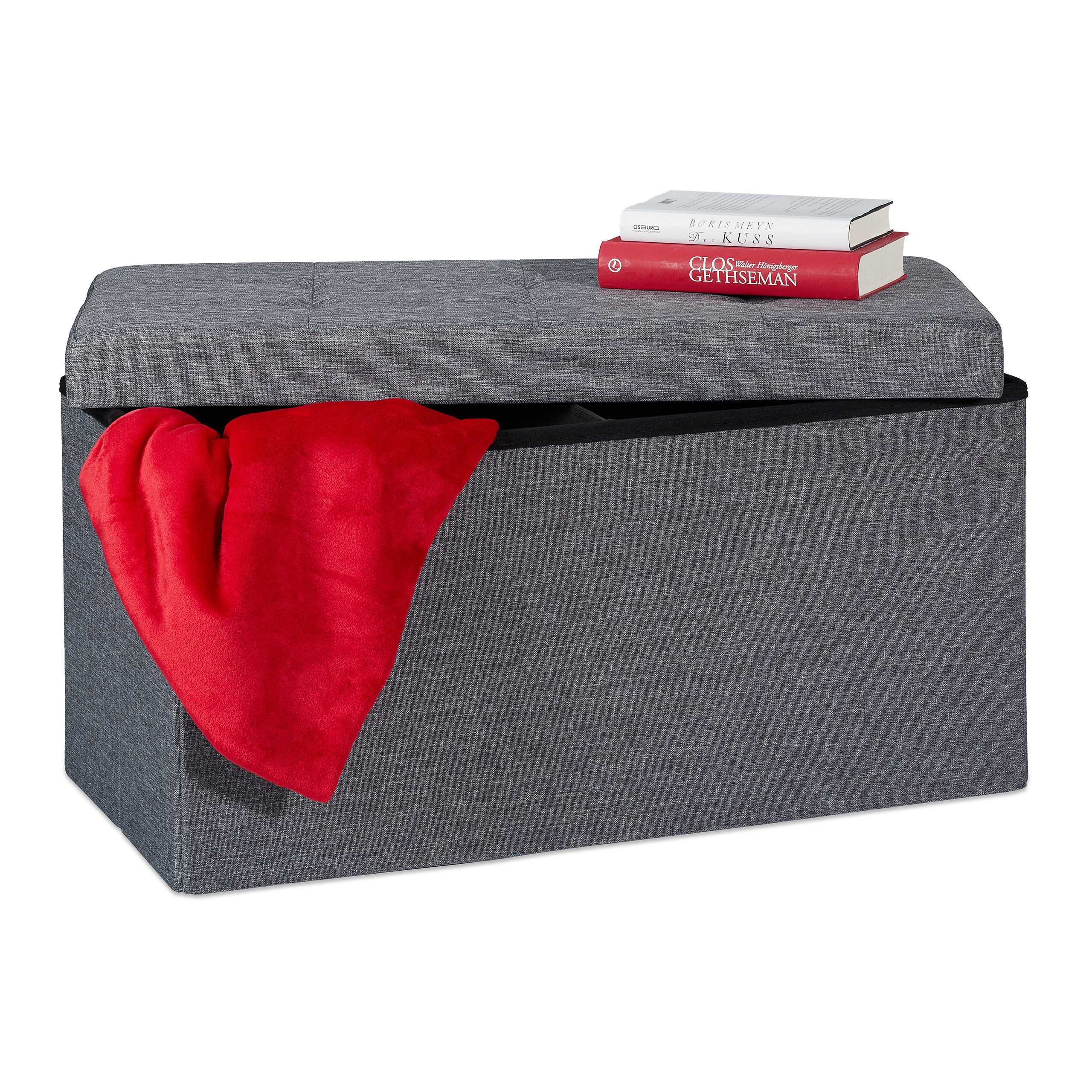 Bench In Dark Grey - 84 L