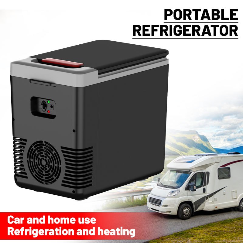 Refrigerador portátil para exteriores de 8L con control de zona dual - Ideal para uso e...
