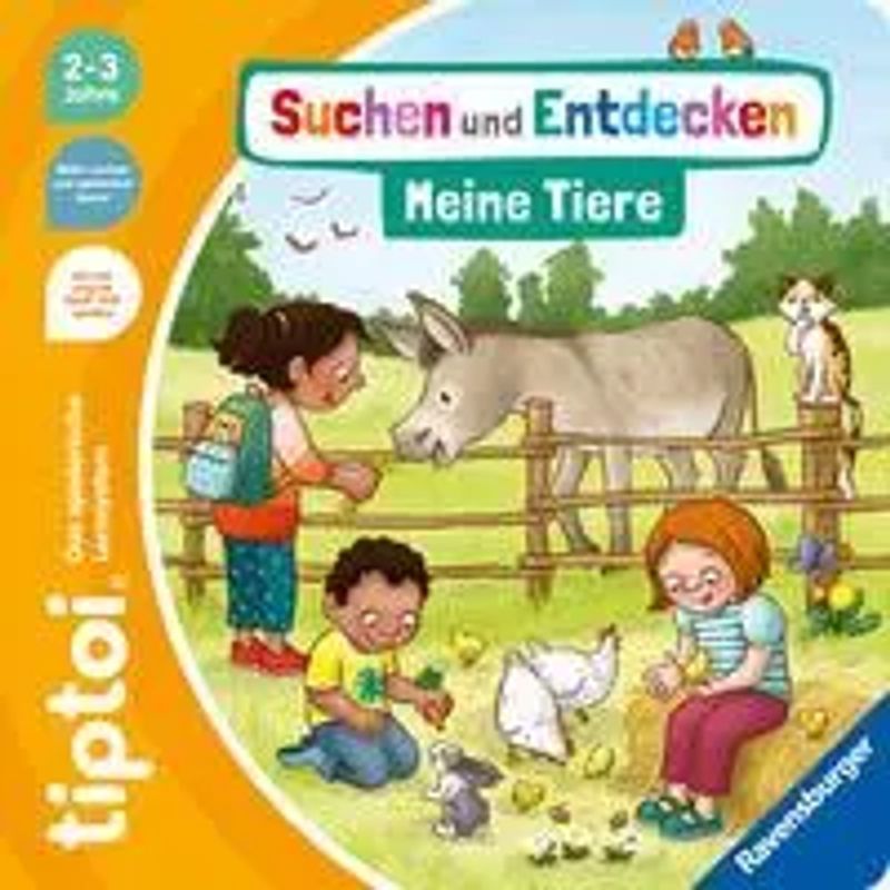 Image of Tiptoi Search And Discover My Animals - Book - Sandra Grimm - Tiptoi Search And Discover - 16 Pages - German - 2024 - Ravensburger Verlag - Ean 9783473492909