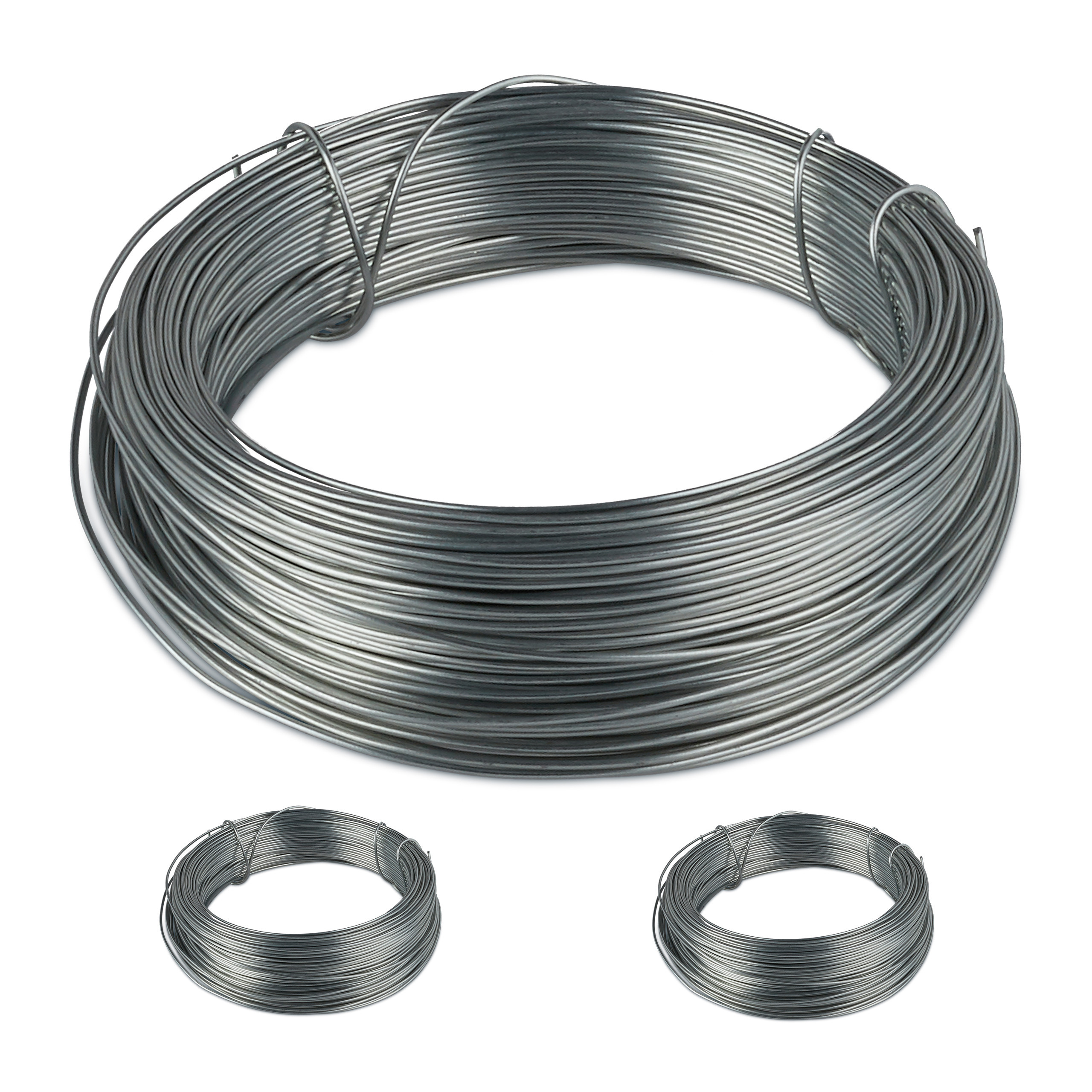 3x Binding Wire In Silver