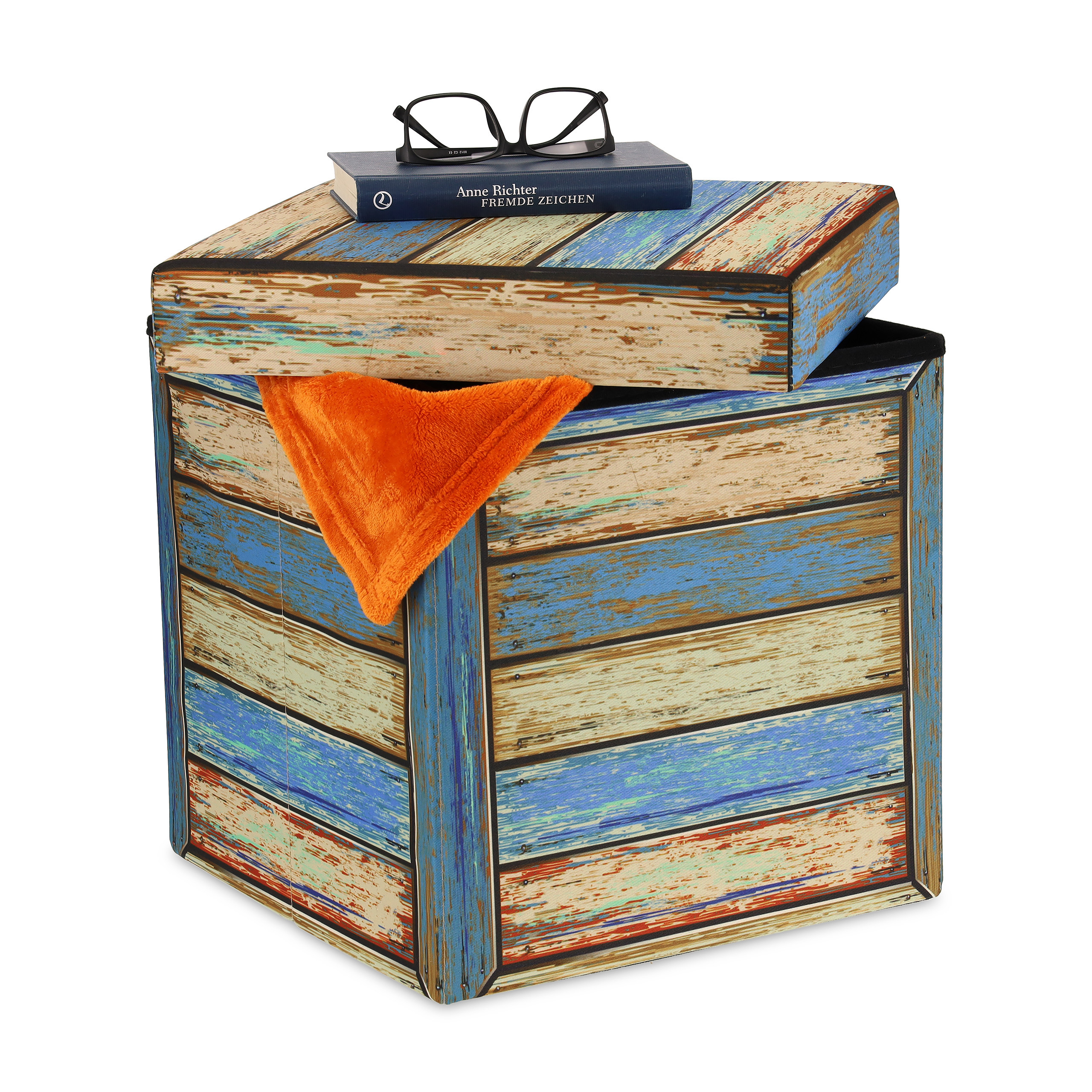 Colorful Stool - (w) X (h)38 X (d) Cm