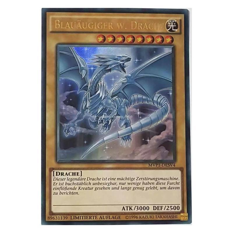W. Dragon (v.4) - Ultra Rare - Mvp1-desv4 - German - Fresh From Booster - Edition!