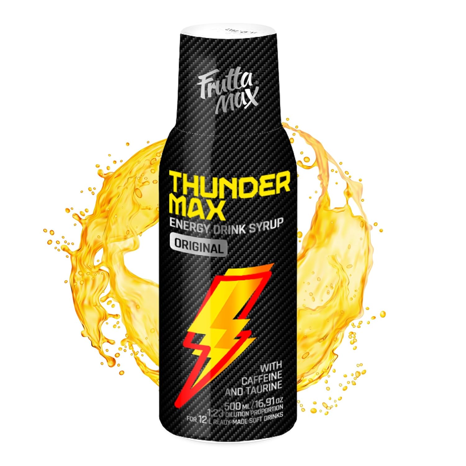 Image of Fruttamax Thunder Max Original Energy Syrup 500ml