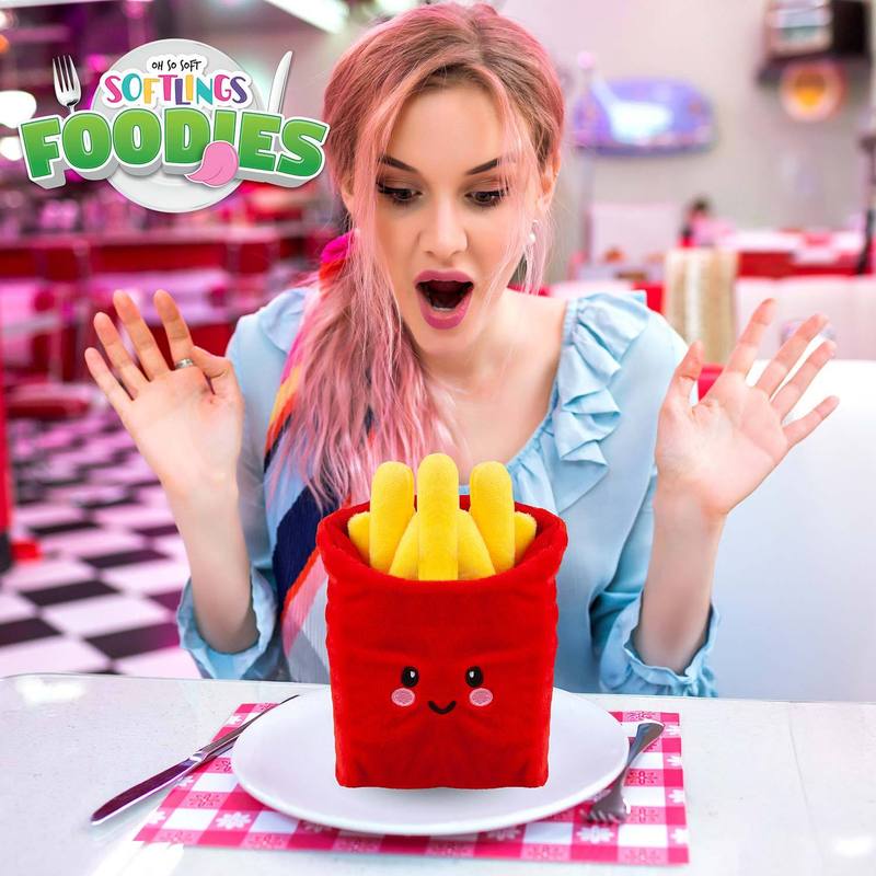 Toy Food Themed Cute Plush Cuddly Soft Fluffy Stuffed Toy