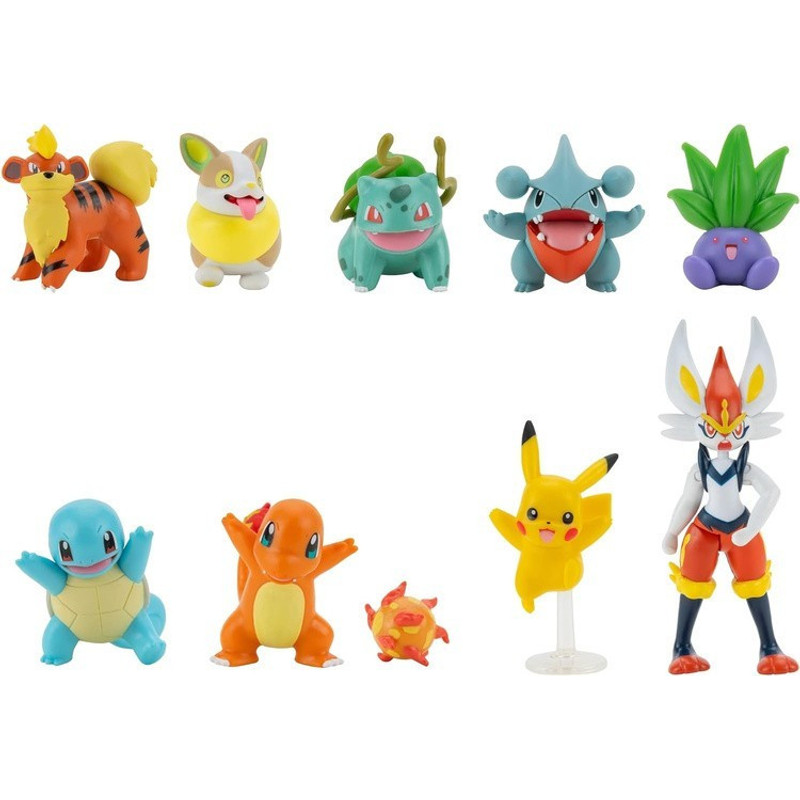 Pokémon Battle Figure Multi-Pack, 10 Figures