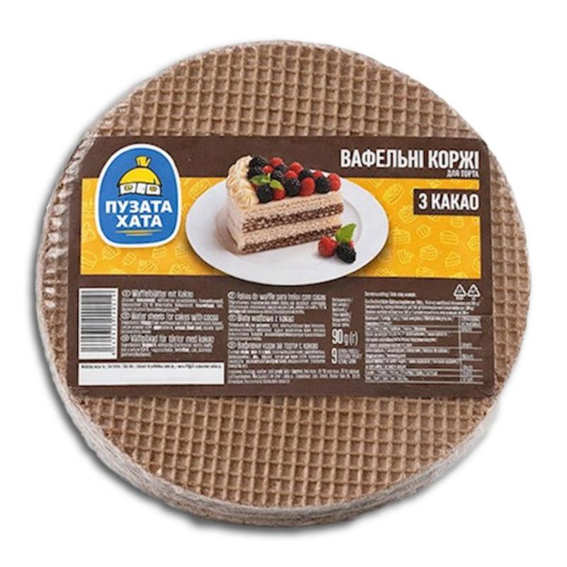 Image of Puzata Hata Waffle Sheets With Cocoa 90g