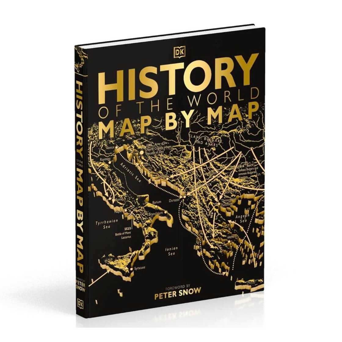 TEMU History Of The World Map By Map By Peter Snow & Dk - Non Fiction - Hardback