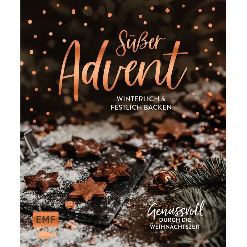 Image of Sweet Advent - Book - Over 70 Baking Recipes For Christmas Time: , Cakes, Desserts And More - 160 Pages - German - 2022 - Edition Michael Fischer - Ean 9783745914412