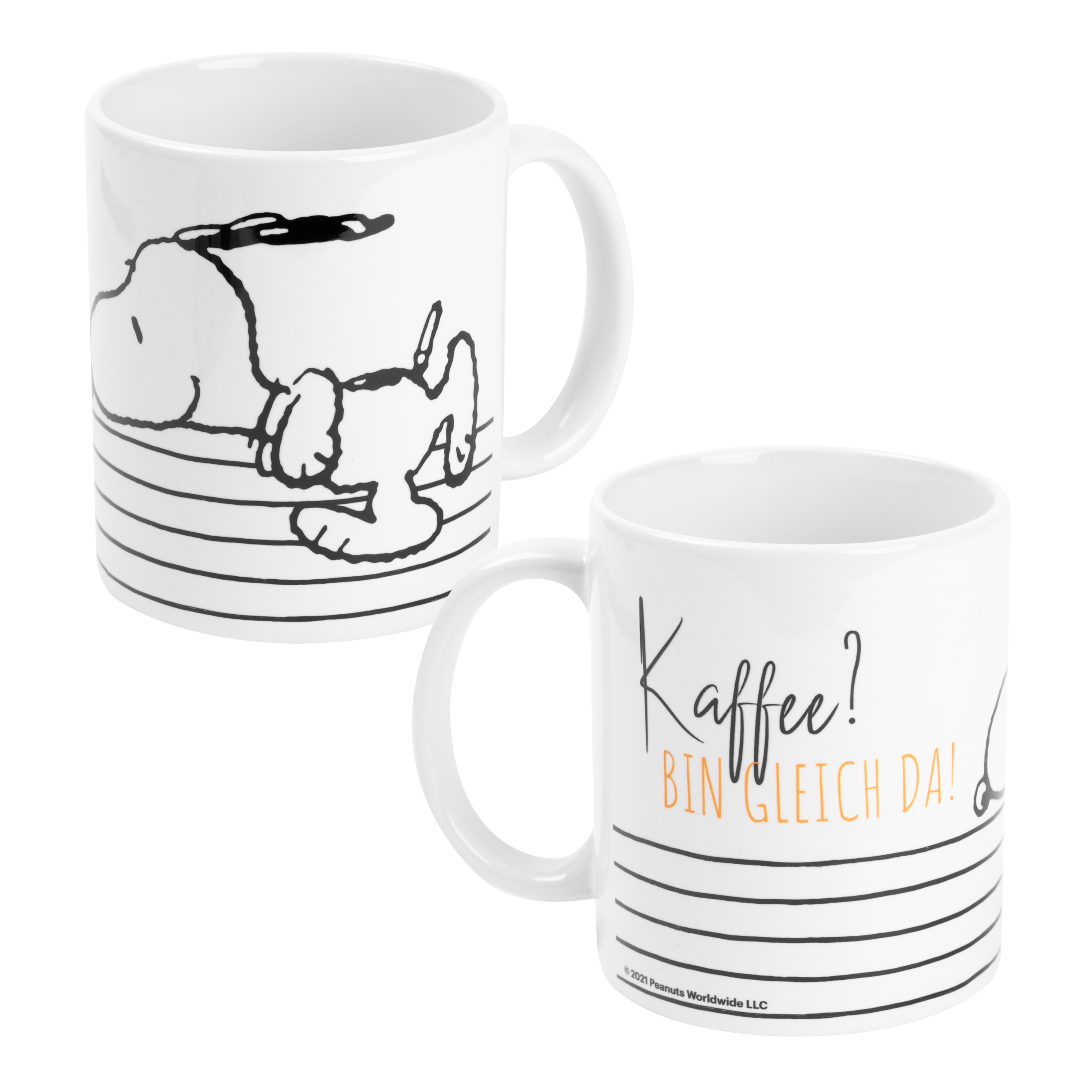 The Snoopy Mug - Coffee? ! Ceramic Coffee Cup, White, 320 Ml