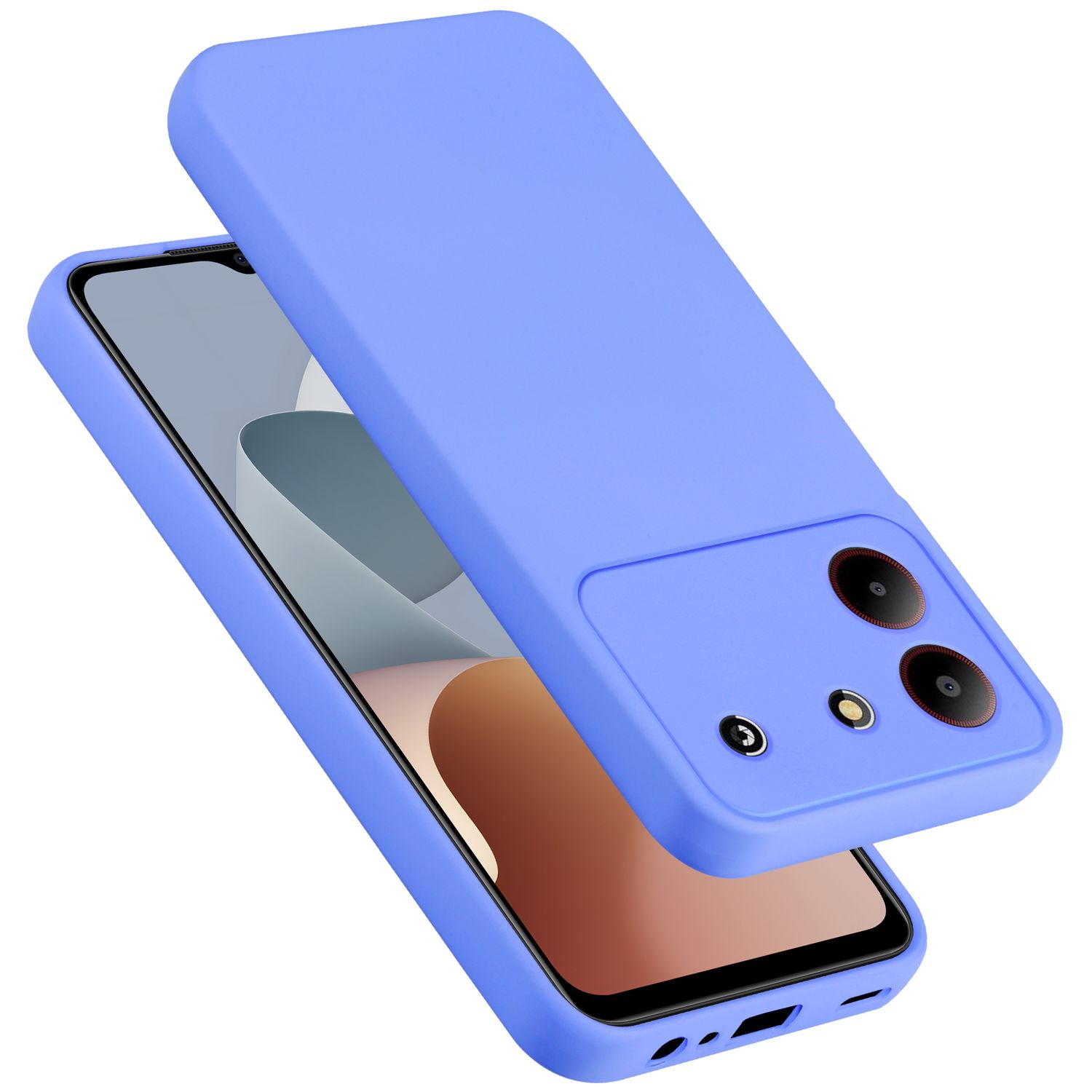 Case Compatible For Zte Blade A54 Protective Cover Flexible Tpu Silicone Back Case Cover Phone Case