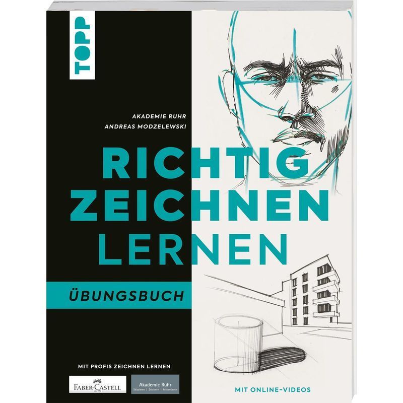 Image of Learn To Draw Correctly. Exercise Book - Paperback - Sketching. Drawing. Practice - Andreas Modzelewski - 112 Pages - German - 2026 - Frechverlag Gmbh - Ean 9783735882806