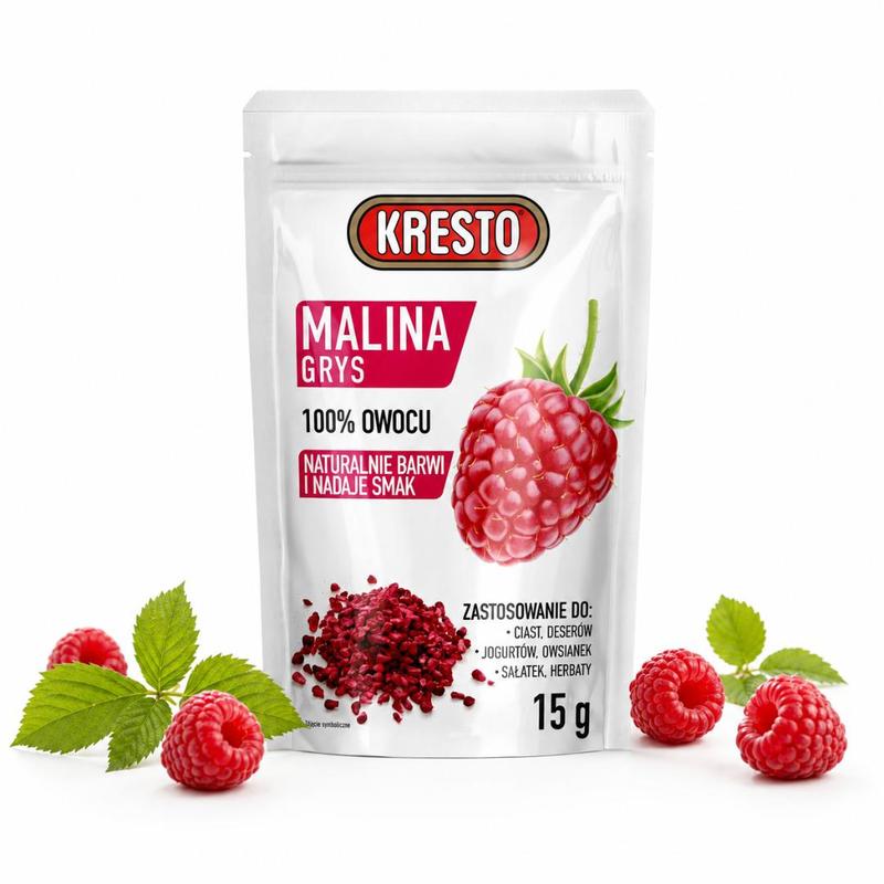 Kresto Freeze-dried Raspberry Granules 15 G