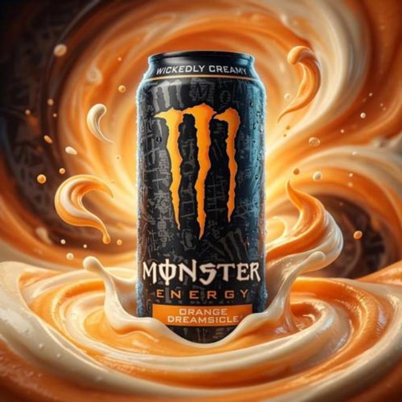 Image of Monster Energy Reserve Orange Dreamsicle Import 473ml