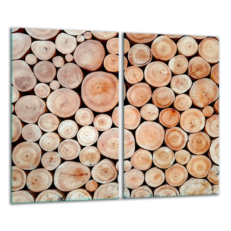 edelstahl-glasbrett schneiden 2x 30x52 wood