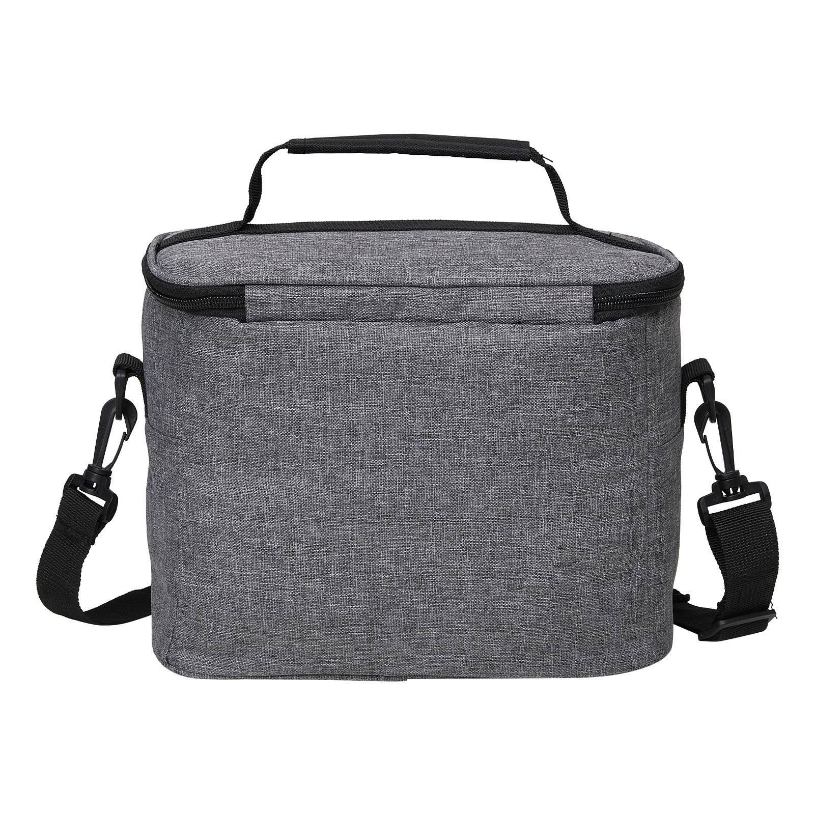 Portable Insulated Beverage Cooler Bag with Double Zipper Closure