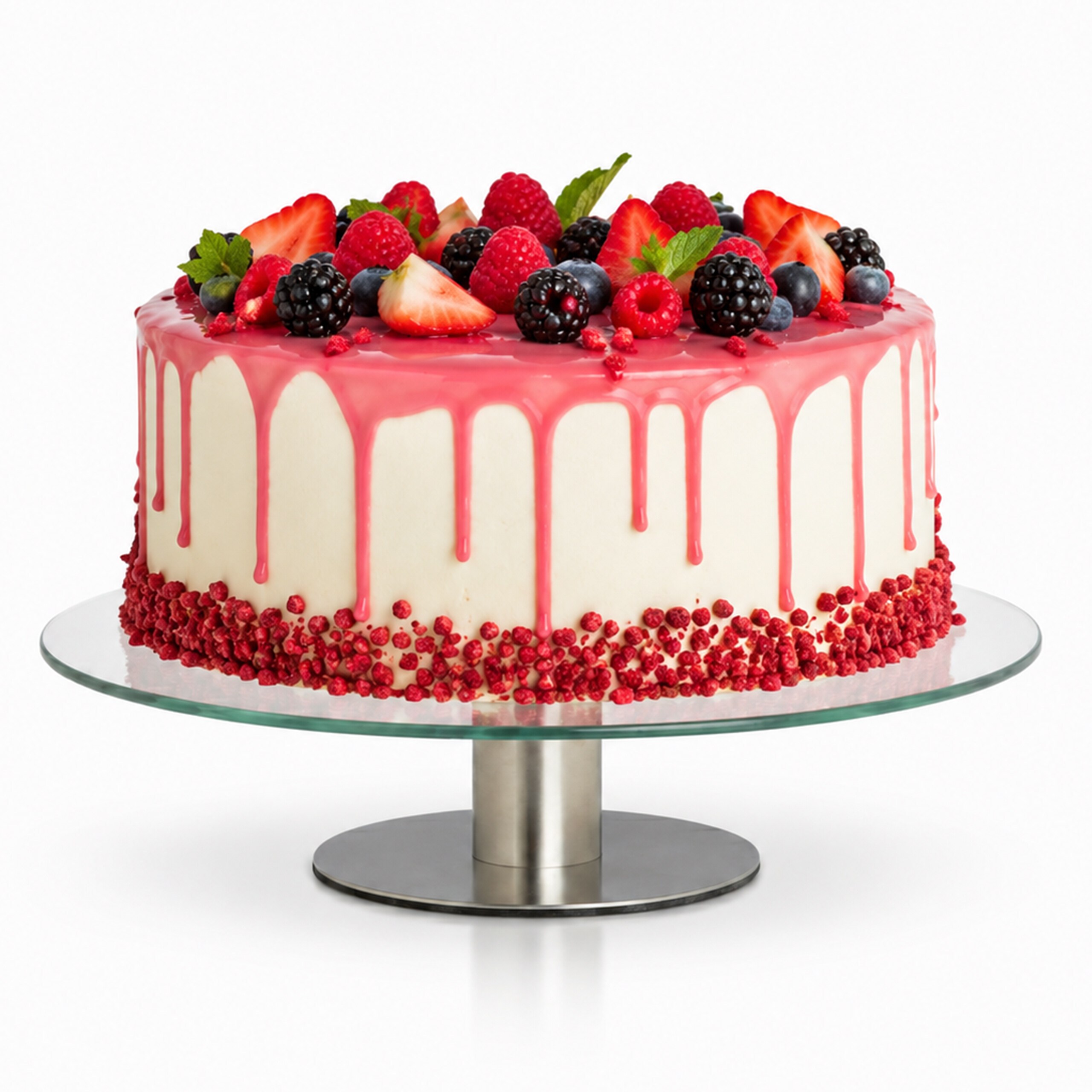 Cake Plate In Transparent - Ø 30 Cm