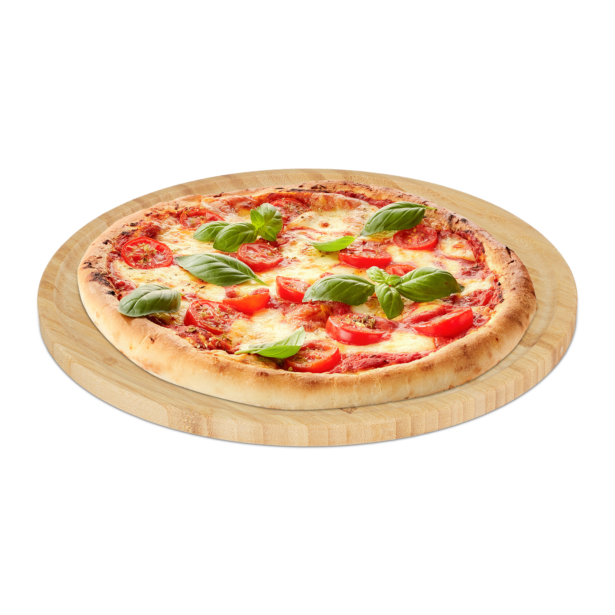 Pizza Plates In Natural - Ø 32 Cm