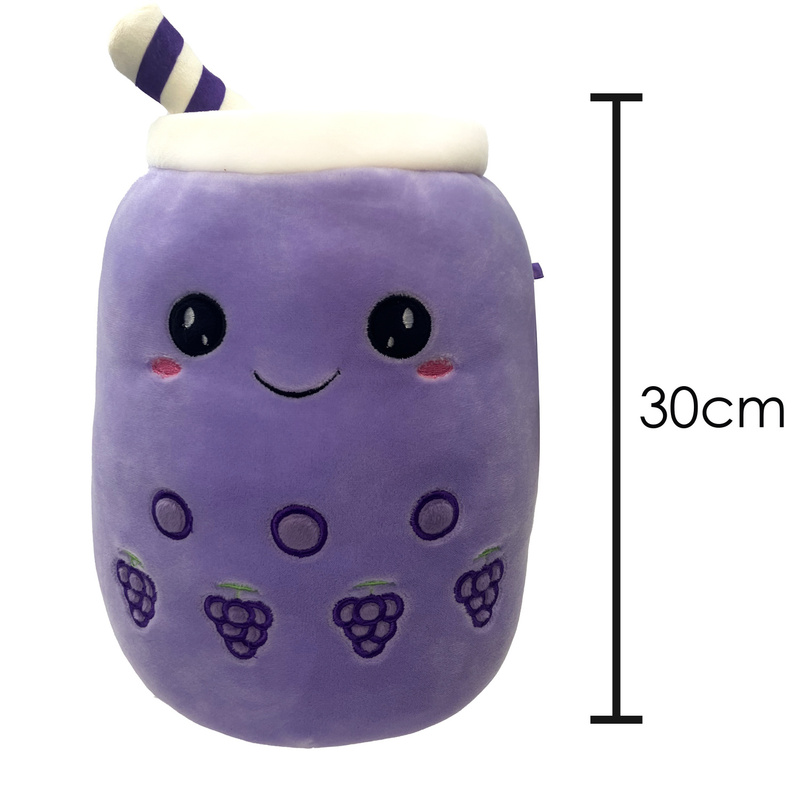 Boba Tea Soft Toy Flavoured Bubble Plush Pillow