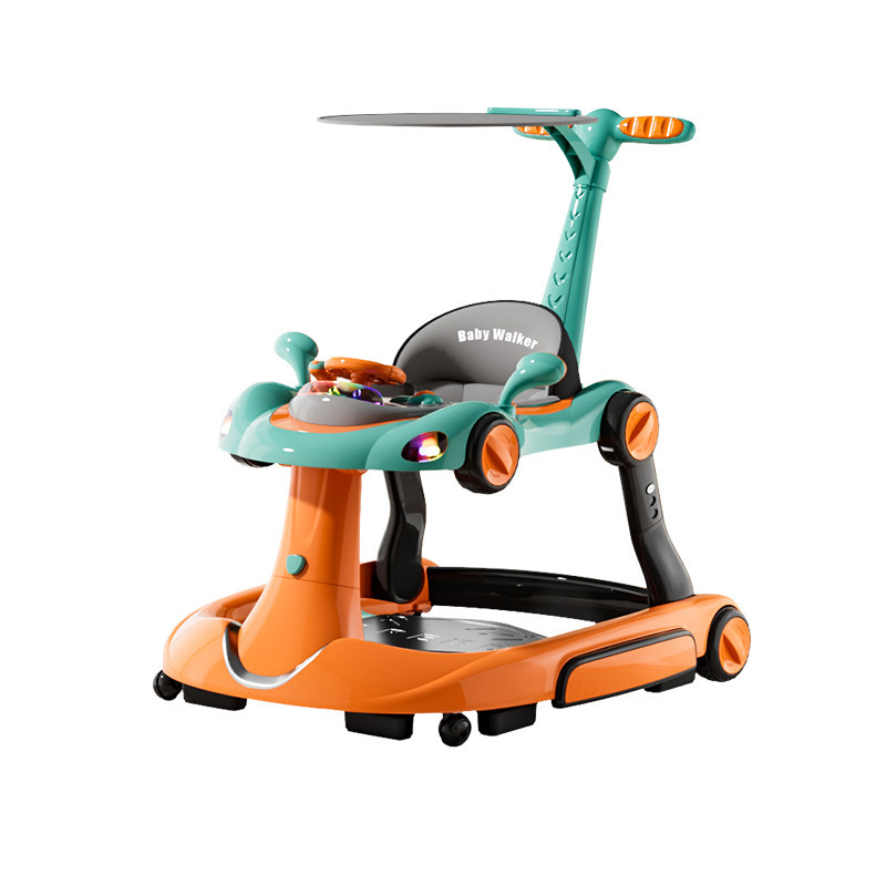 2In1 Multifunctional Learning Walker with Push Car Function