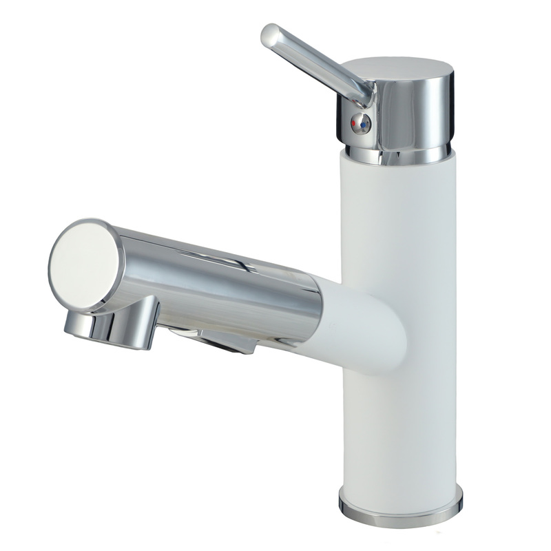 Image of Kadax Kitchen Battery Gospo Cado With Faucet, White