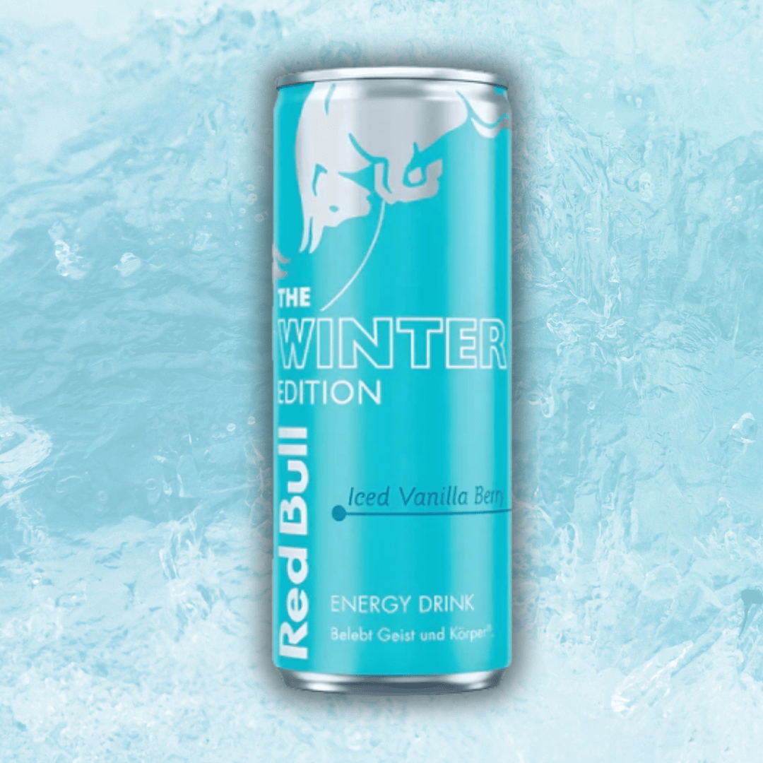 1x Red Bull Iced Vanilla Berry Winter Edition 2024 - 250 Ml | Limited Energy Drink