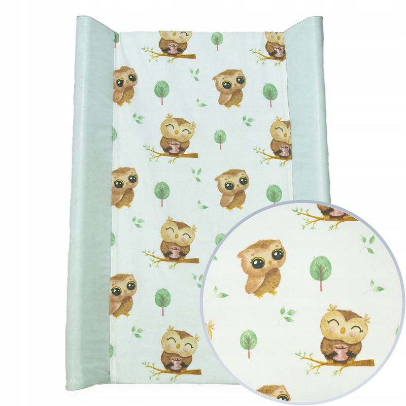 Soft & Breathable 100% Cotton Changing Pad Cover | Universal 70-80cm | Secure For Nursery Hygiene | Baby Essential