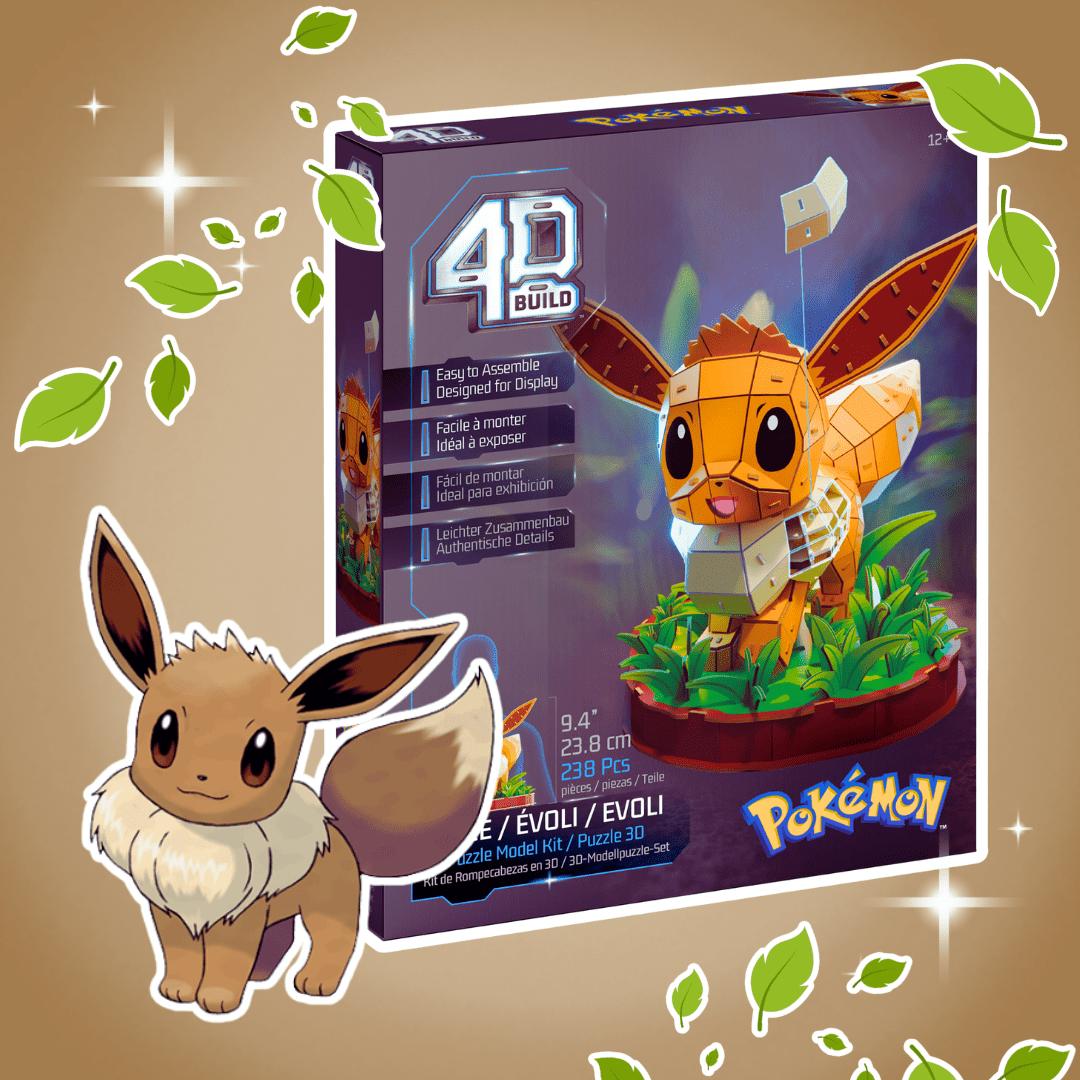 Image of Spin Master 4d Build – Pokémon | Model Kit | 238 Pieces