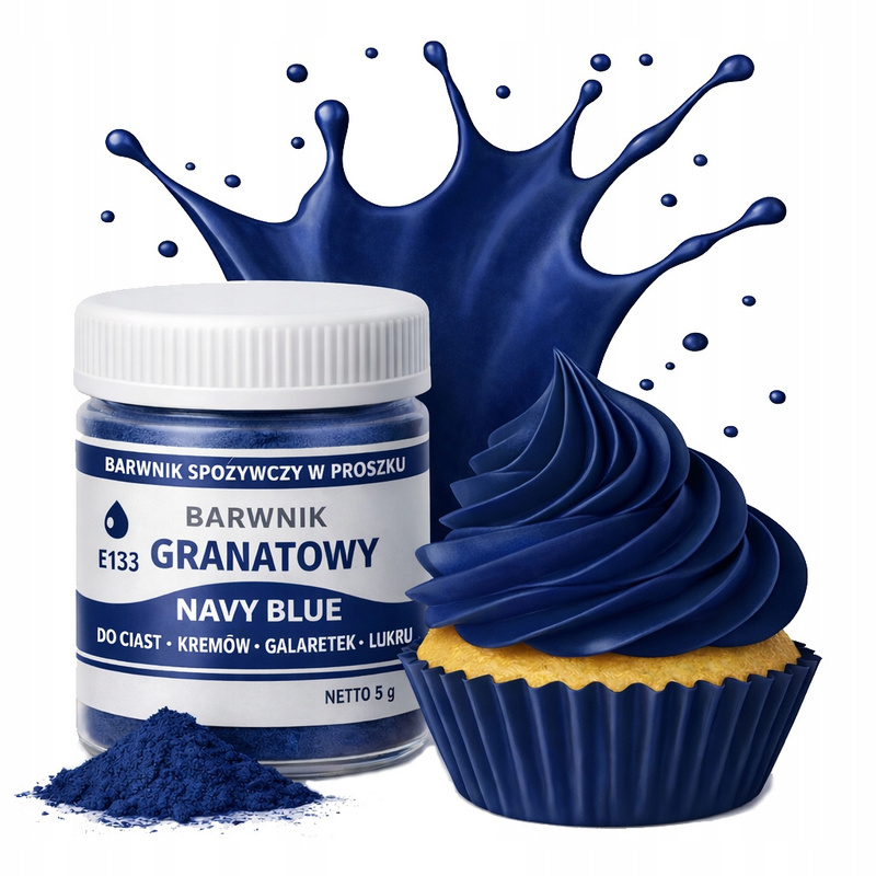 Image of Powdered Punple Food Coloring For Cakes, Pastries, And Ice Cream Mixes