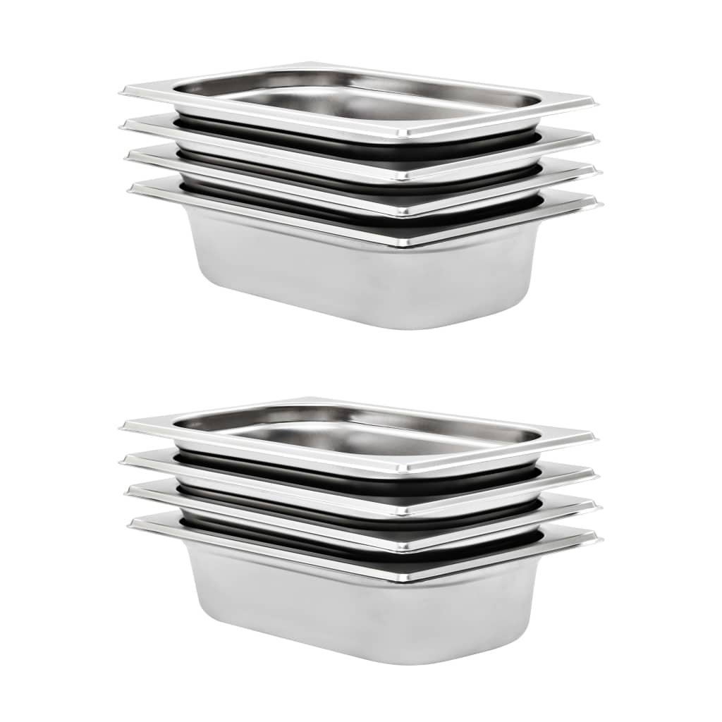 Vidaxl Containers Gn Containers Containers Gastro Containers Baking Sheet Baking Sheets Containers Gastro Containers Kitchen Utensils Gn Containers