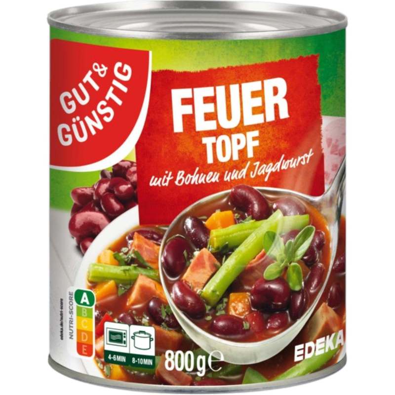 Image of Good & Affordable Fire Pot 800 Ml | Ready-to-eat Meal With Meat And Vegetables | Soup Stew Can | Meal For Quick Cooking And Everyday Use