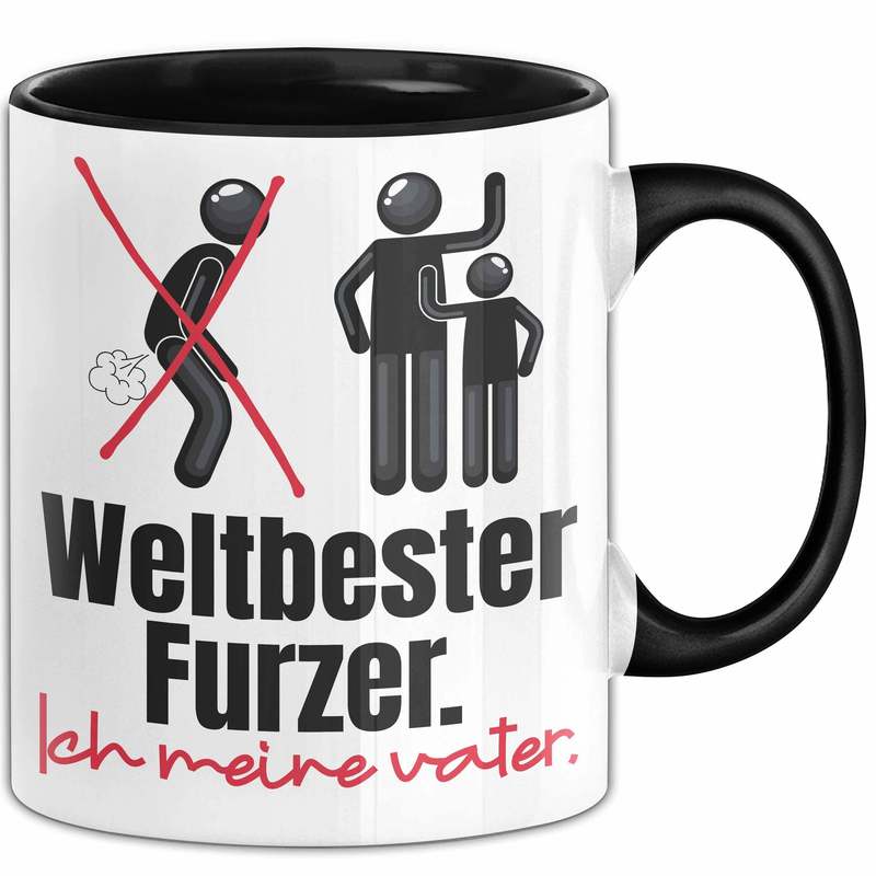Dad Gift Mug World's Best Farter Papa Gift Idea For Father's Day From Son Daughter