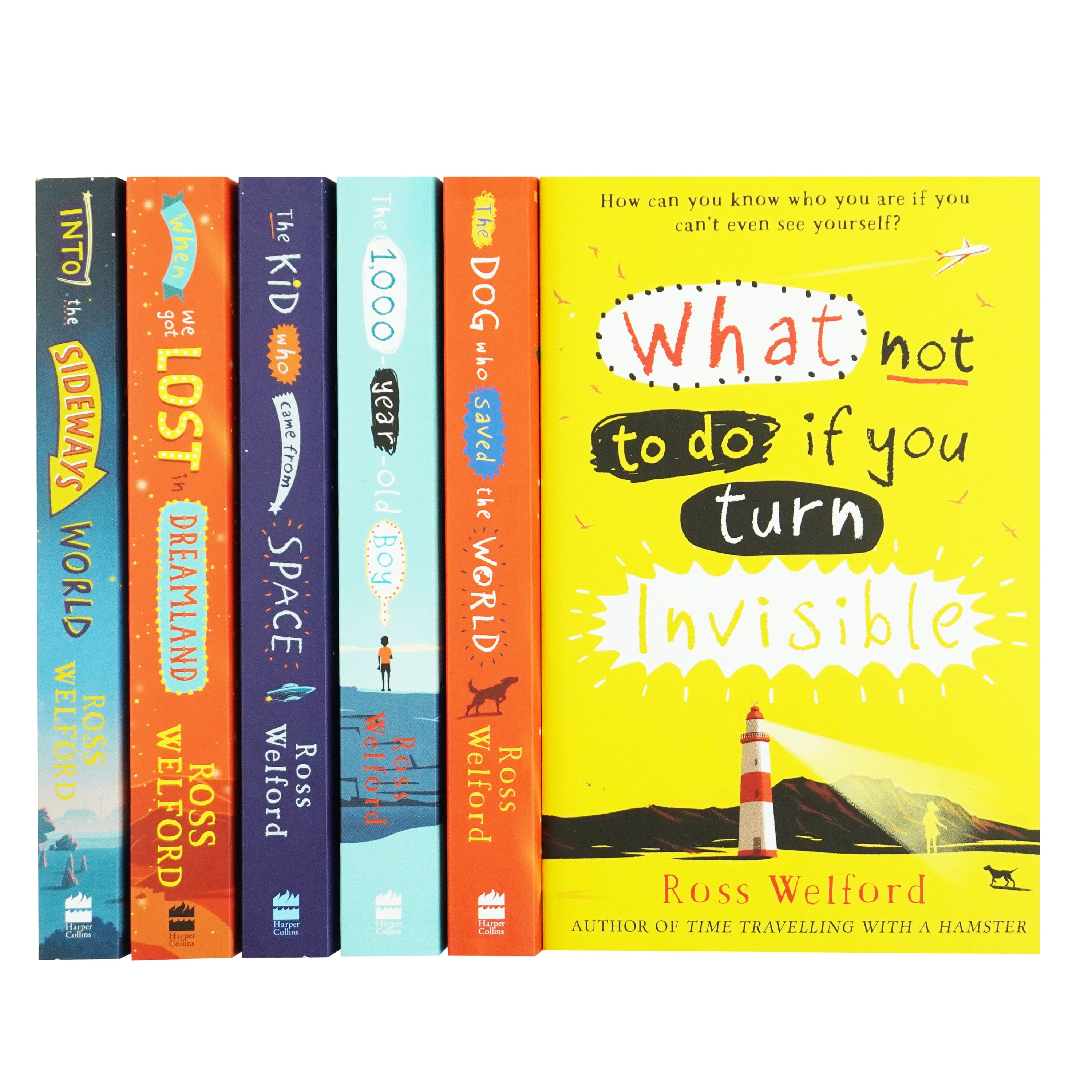 Ross Welford 6 Books Collection Set (When We Got Lost in Dreamland, What Not to Do If You Turn Invisible)
