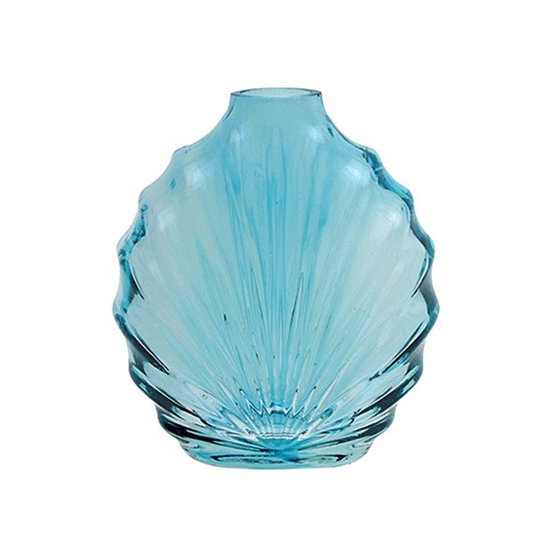 TEMU Vase Verre Turquoise