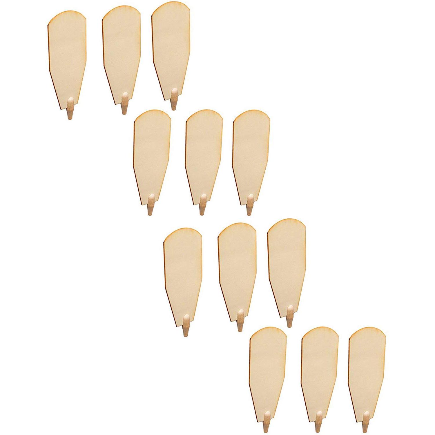 Image of Brubaker Windmill Replacement Parts - 12 For Christmas Pyramids / 60 Cm Natural
