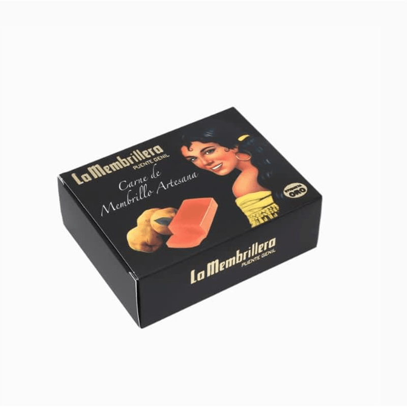 TEMU Carne de Membrillo Artesanal con Etiqueta Oro , Estuche Gourmet 250g para Regalo, Ideal para Quesos y Postres | Ibéricos a domicilio gourmet